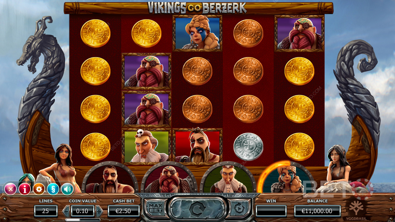 Vikings Go Berzerk pokie is chocka with choice features