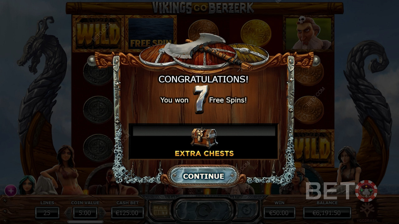 Score up to 21 free spins and win big with the Free Spins bonus