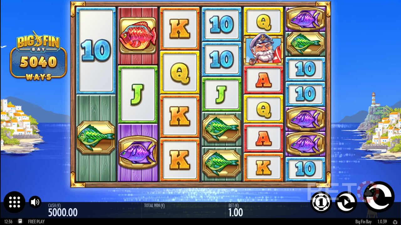 Chunky visuals and Kiwi-style graphics of Big Fin Bay