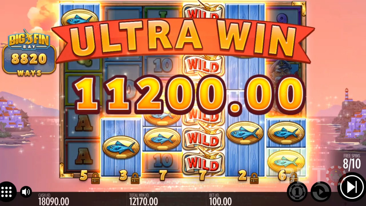 Join the skipper on his fishing trip through the Big Fin Bay - a pokie from Thunderkick