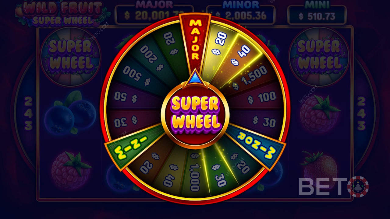 Score a massive Bonus to reveal a hefty payout