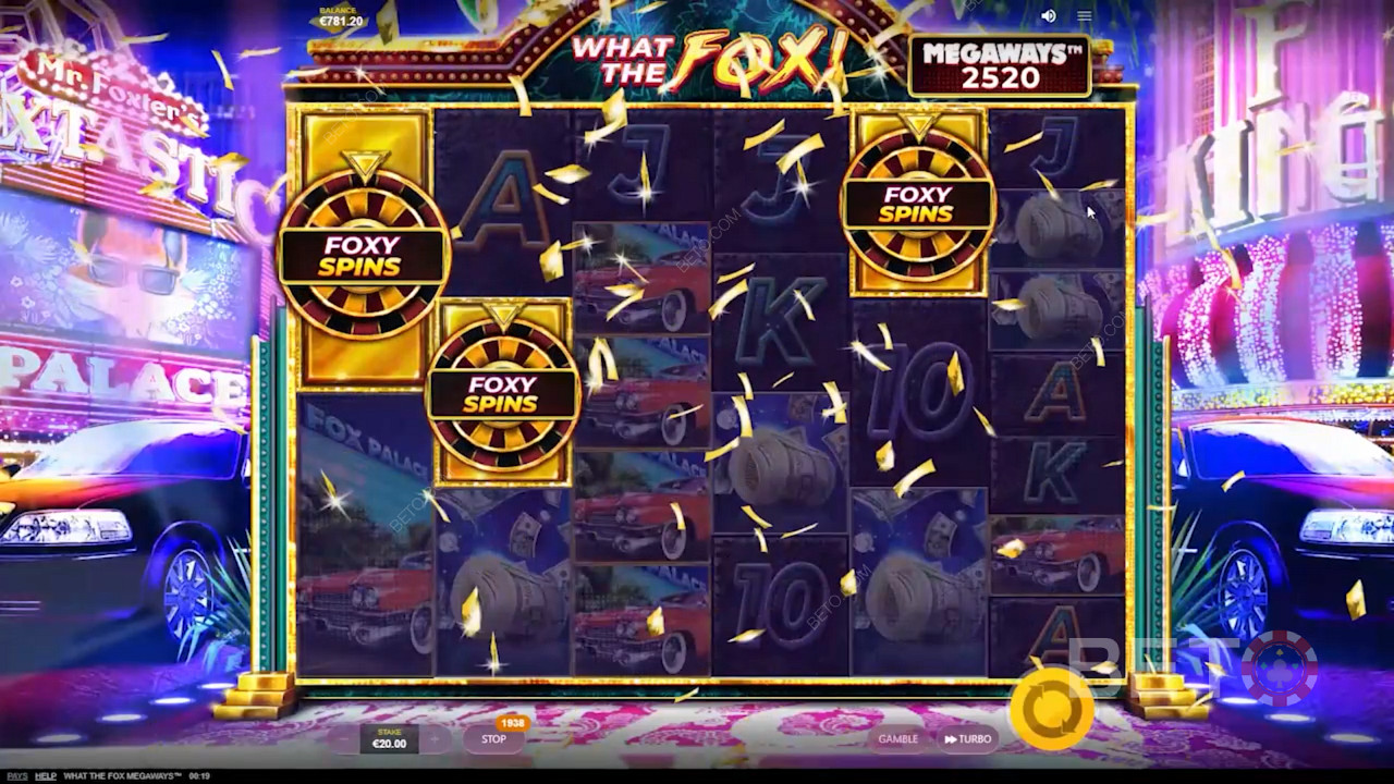 Scoring Free Spins in What The Fox Megaways