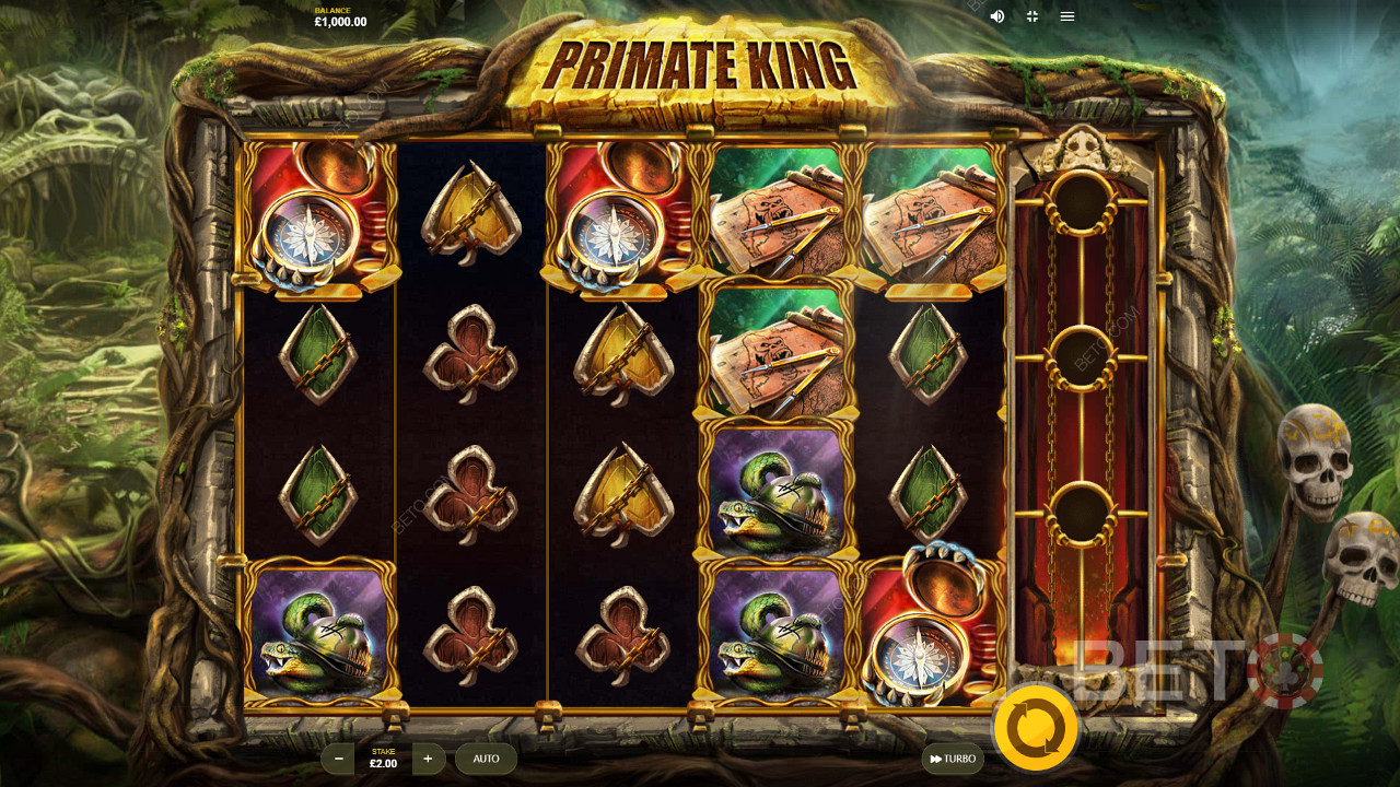 Primate King boasts 96% RTP