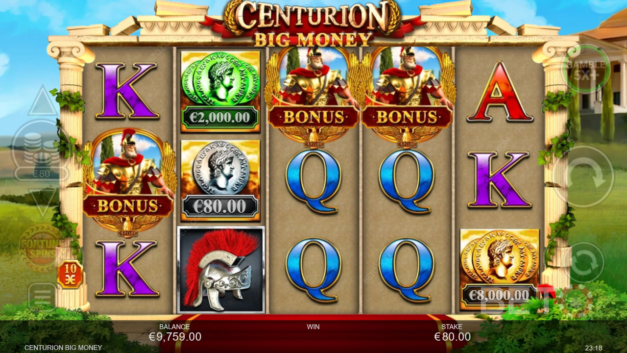 Centurion Big Bucks Review by BETO Pokies