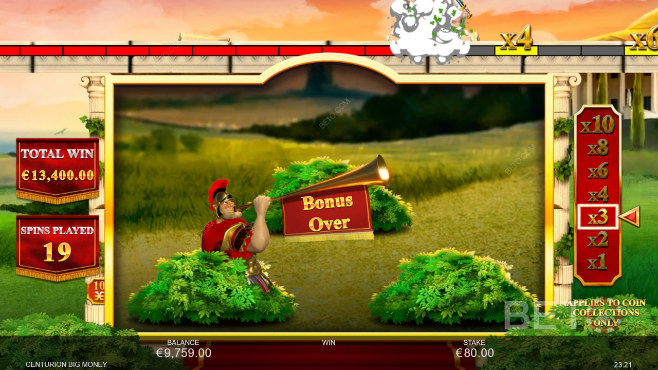 Centurion Big Money: Bonus Features Breakdown by Inspired Gaming