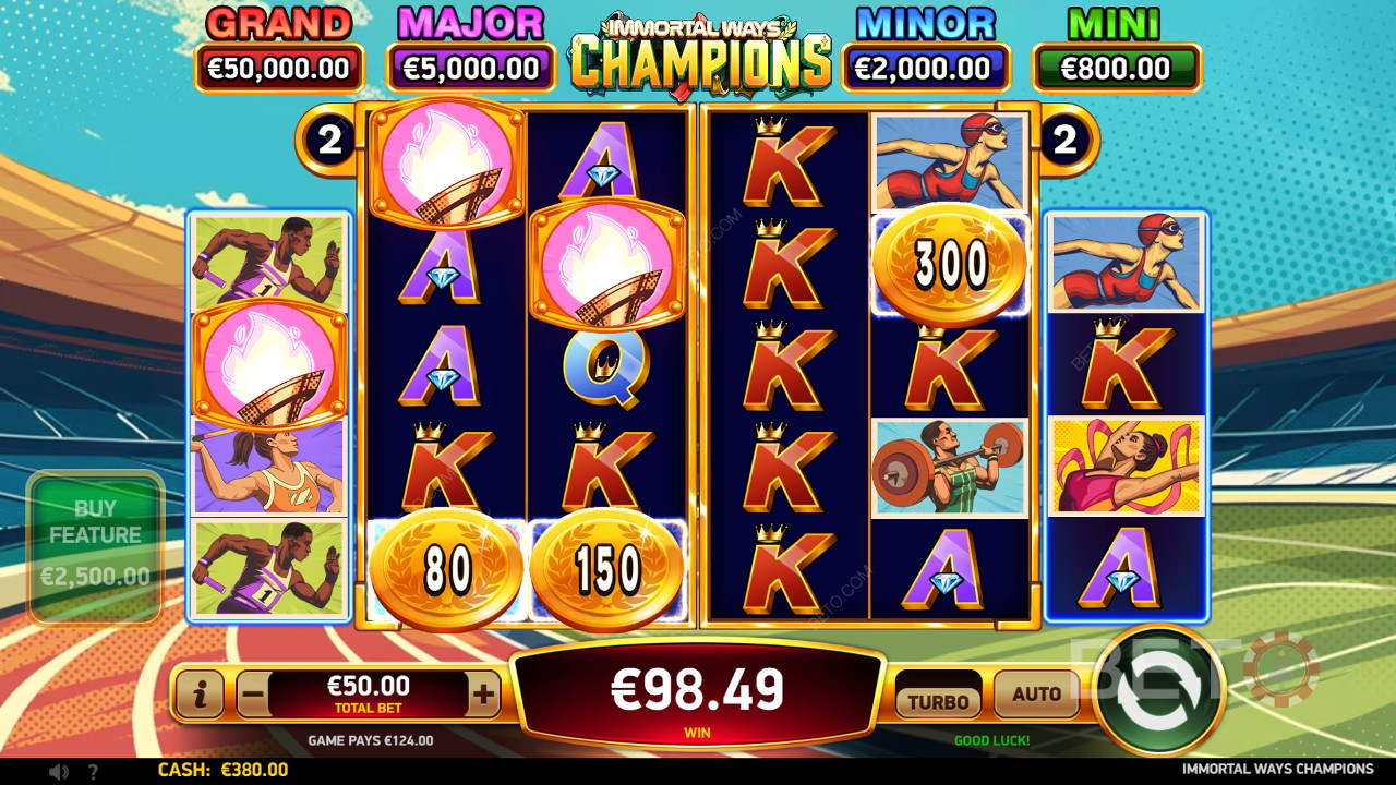 Immortal Ways Champions Review by BETO Pokies