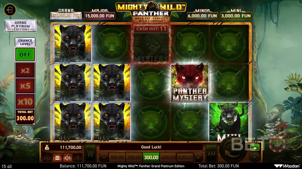 Mighty Wild: Panther Grand Platinum Edition Review by BETO Pokie