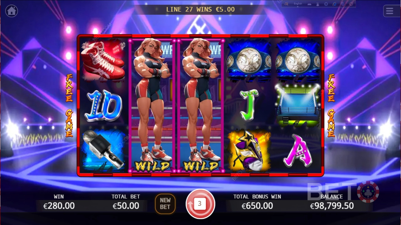 Wrestling Queen Free Play