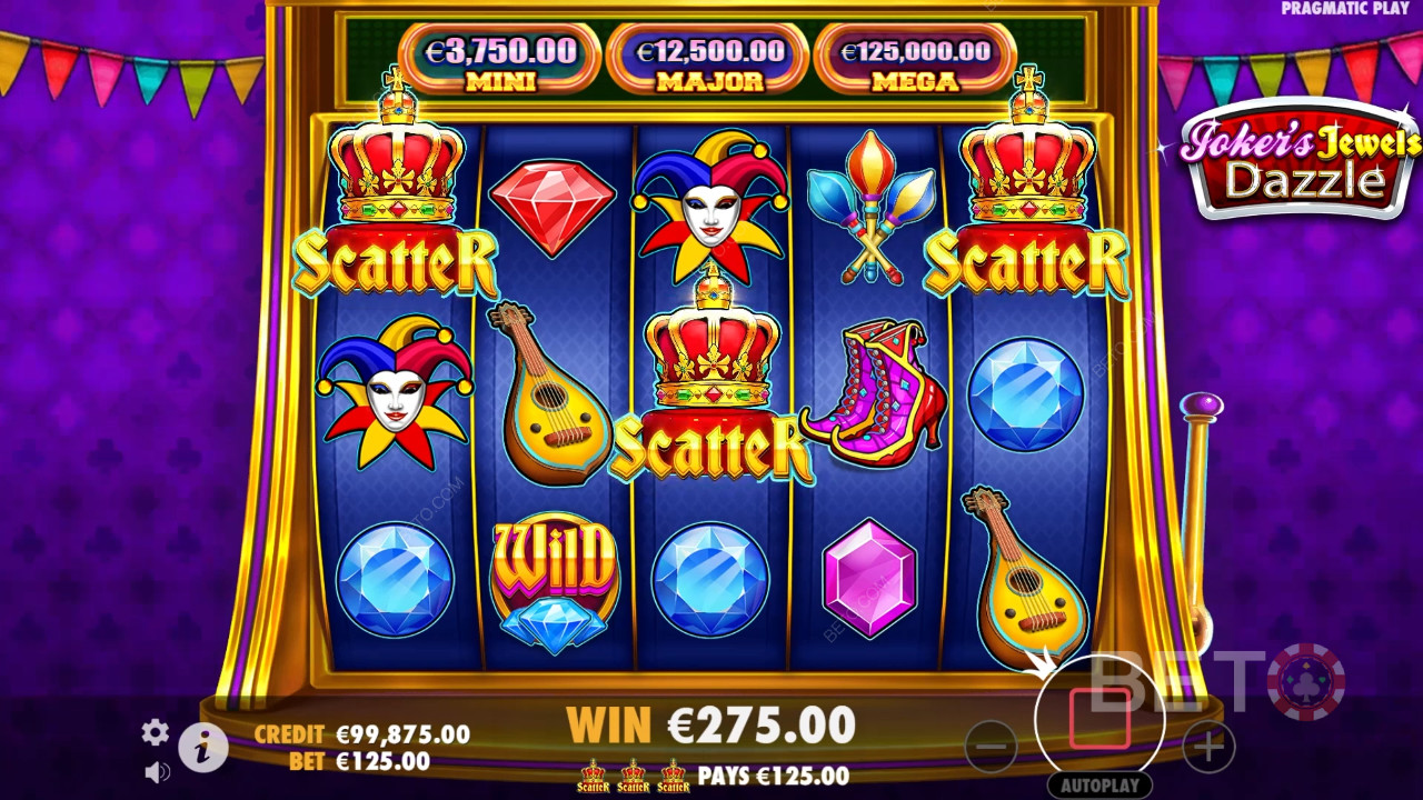 Joker's Jewels Dazzle Free Play