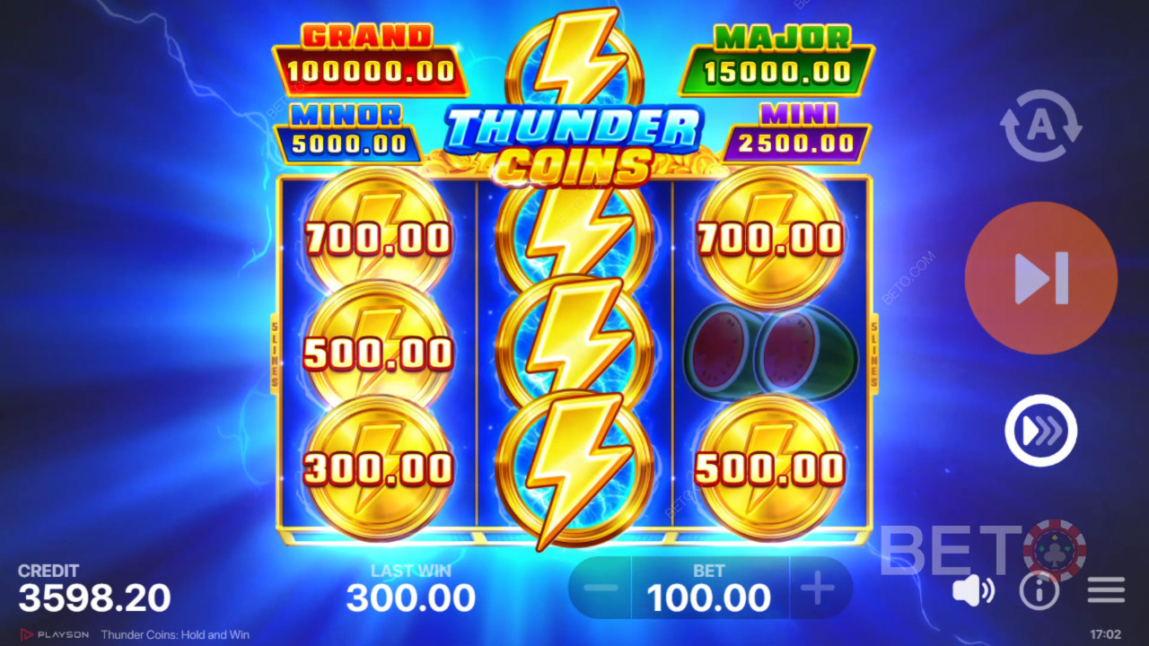 Thunder Coins Review by BETO Pokies