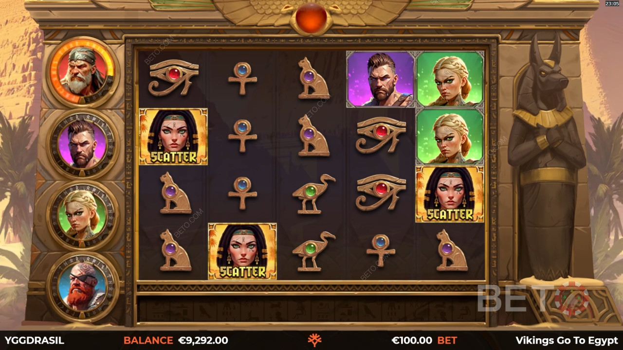 Vikings Go To Egypt Wild Fight Review by BETO Pokies