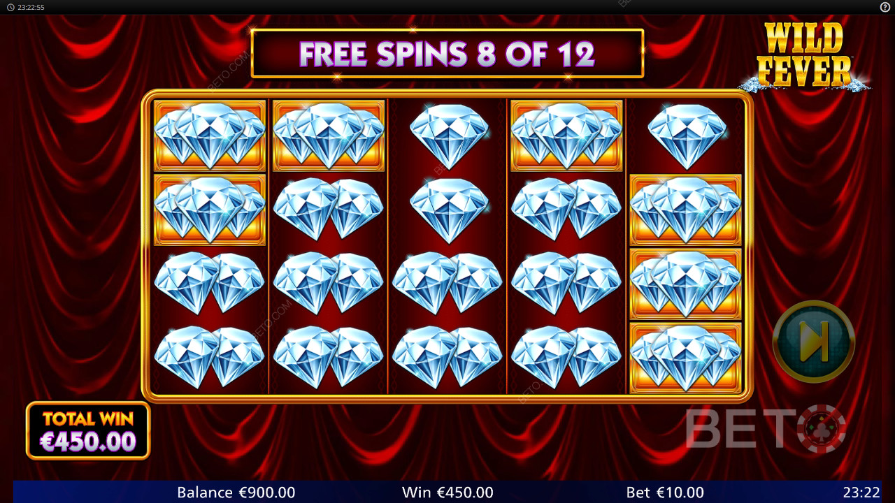 Score 1,520x Your Wager in the Wild Fever Pokie!