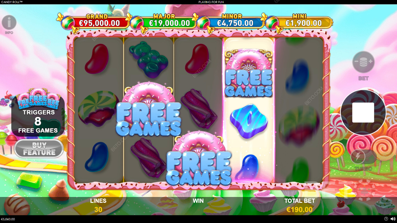 Candy Roll Review by BETO Pokies