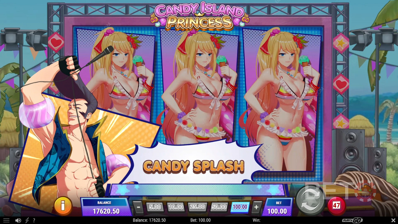 Sweet as animations in Candy Island Princess