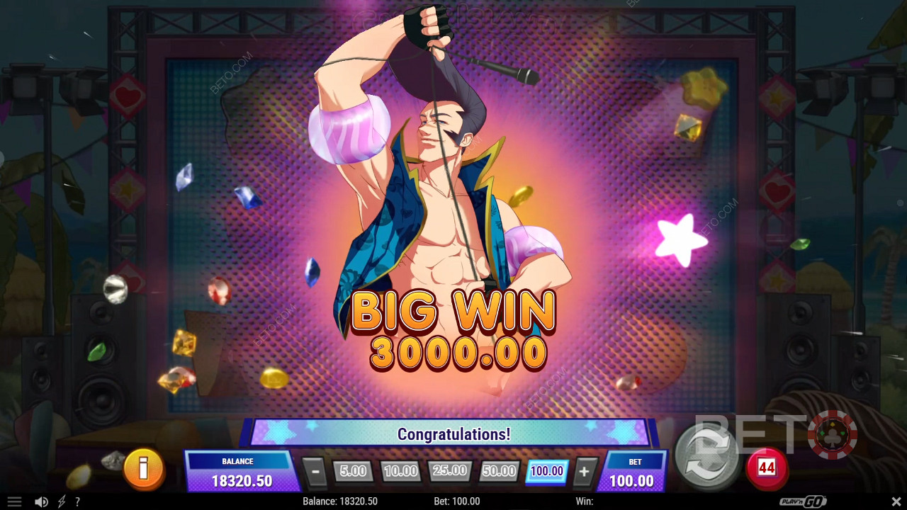 Big payouts possible in Candy Island Princess