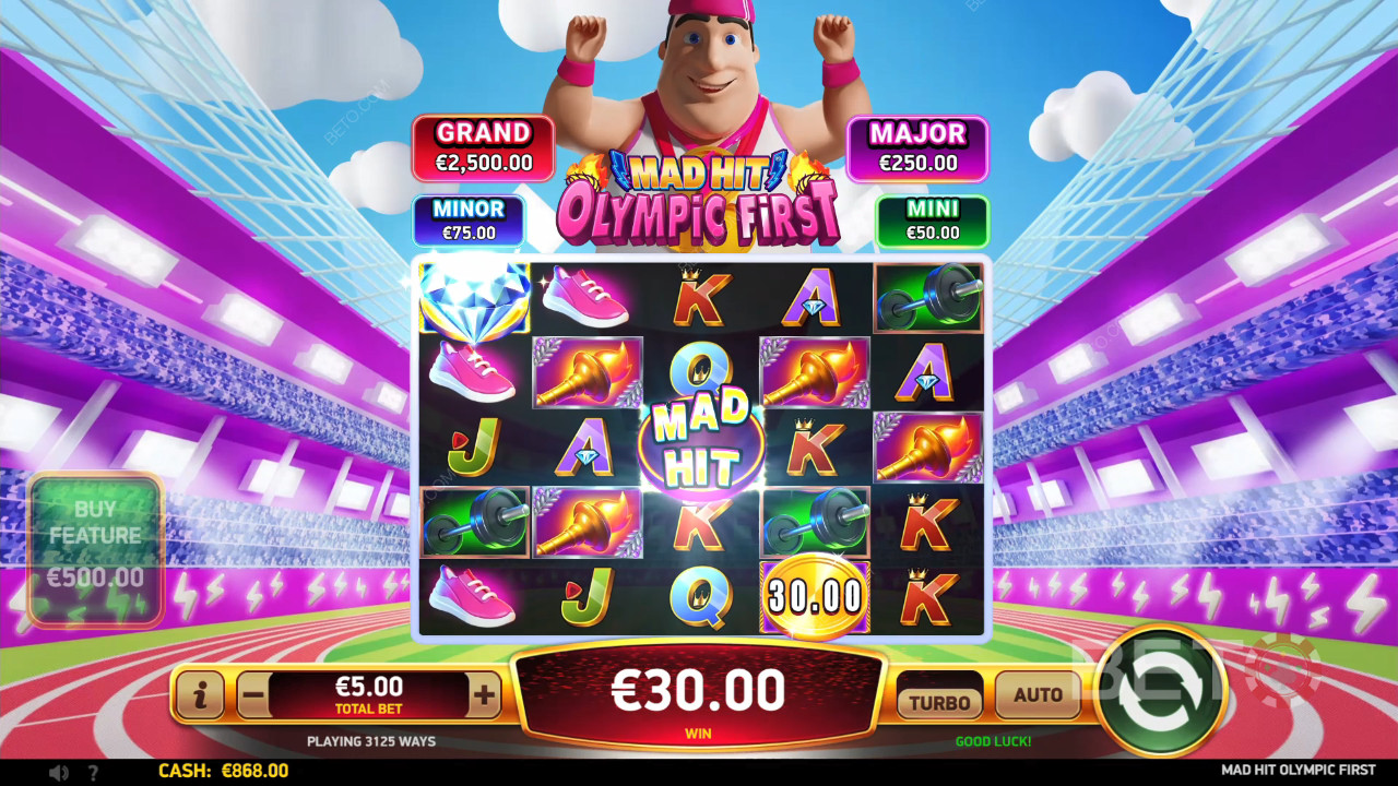 Mad Hit Olympic First Free Play