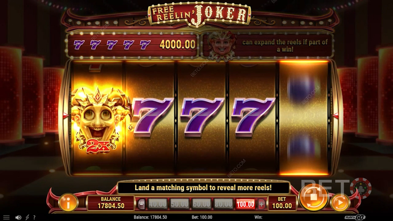 Spot the Joker Wild for a chance at massive payouts