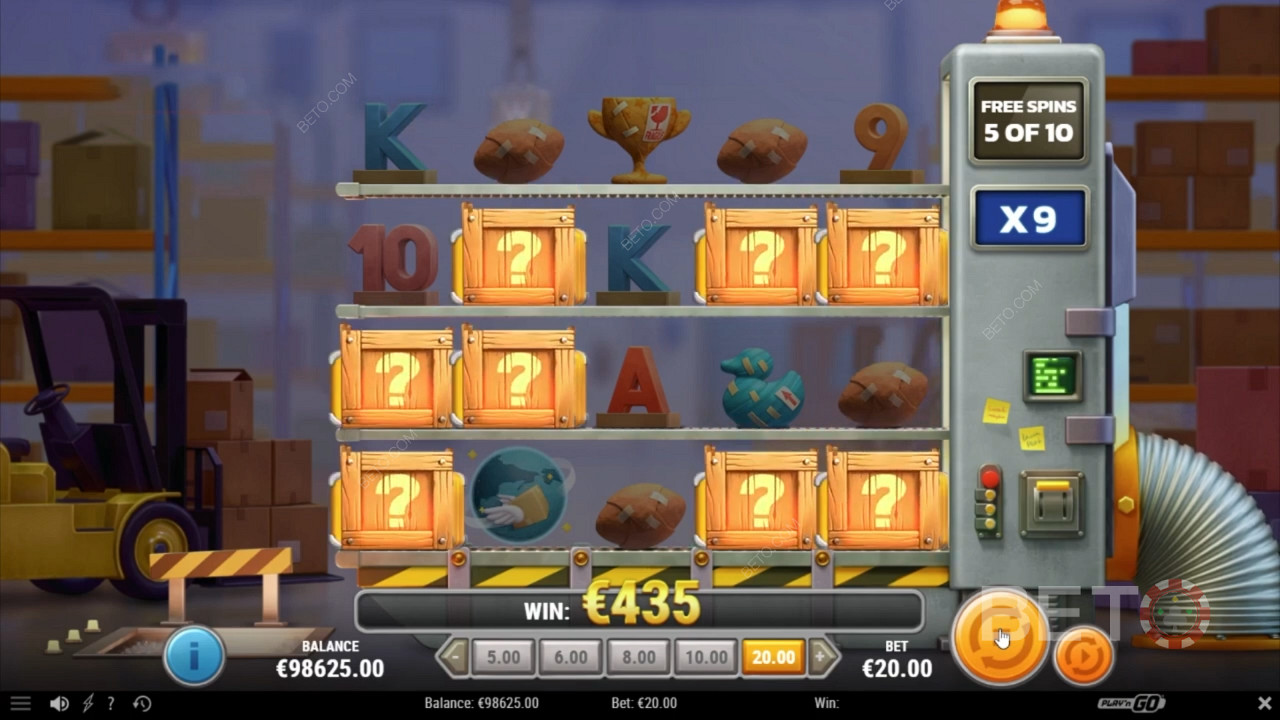 Sweet bonus in Pack & Cash