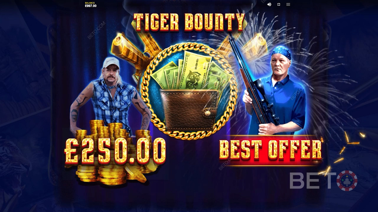 Kiwi Payout boost in Joe Exotic