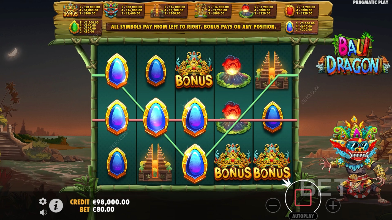 Bali Dragon Free Play