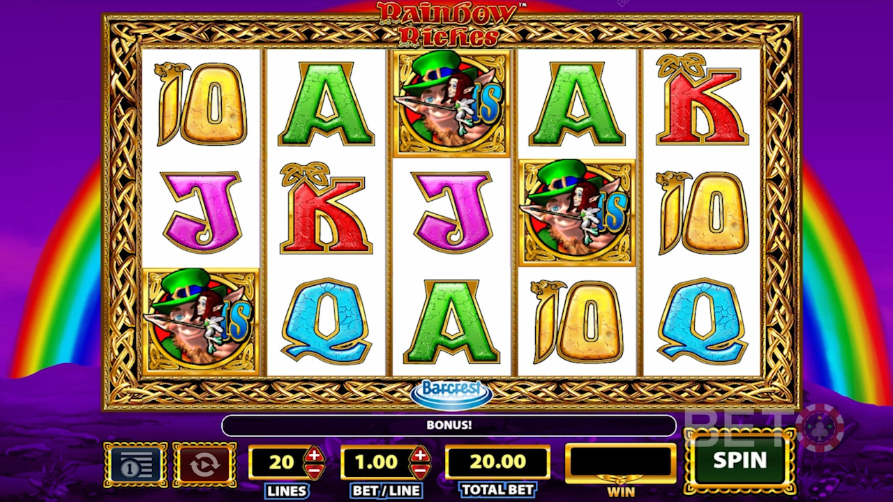 Three lucky leprechaun symbols kick off the Road to Riches