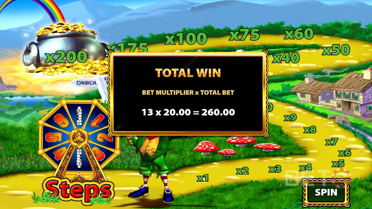 Score big in Rainbow Riches