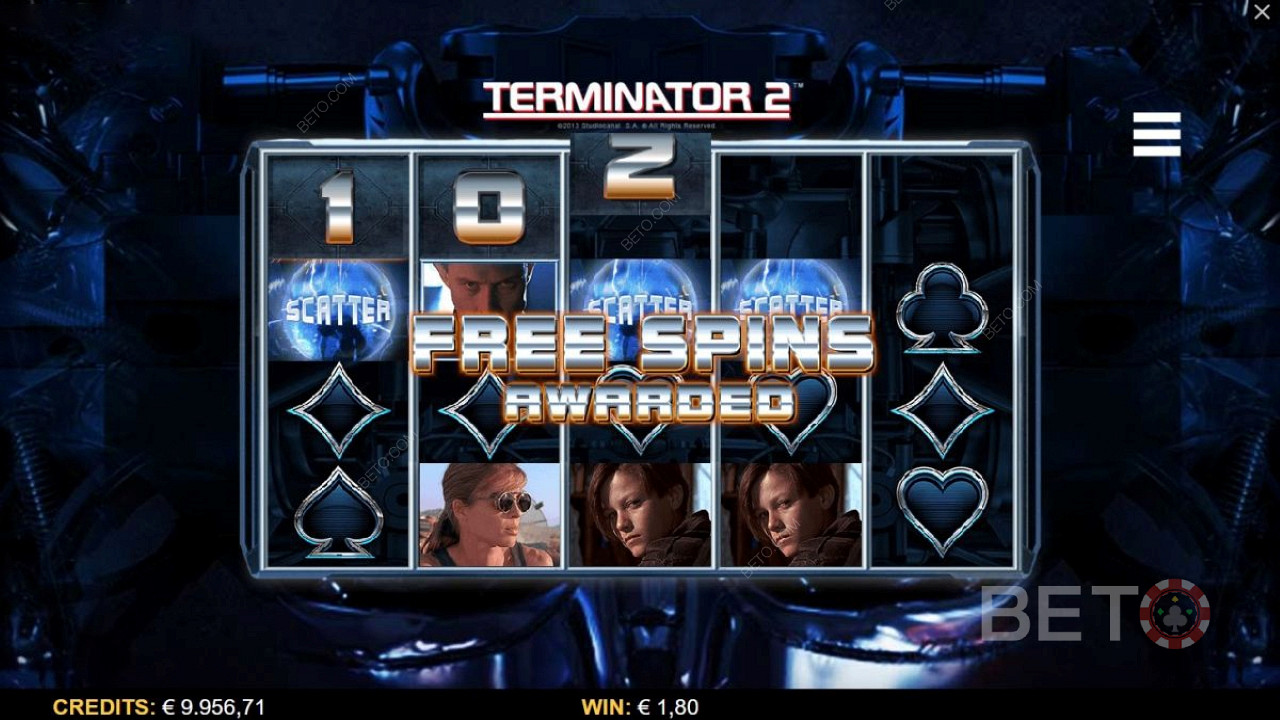 An extra row pops up in free spins, giving you 1024 ways to win