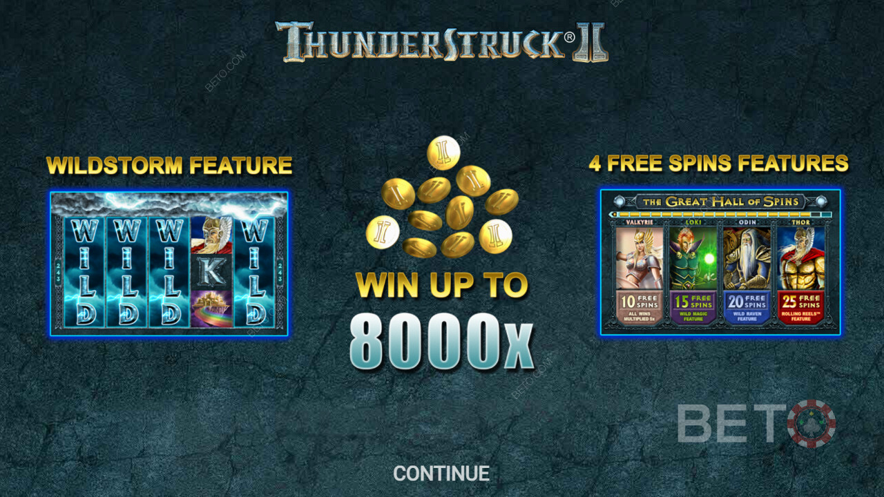 The opening scene of Thunderstruck II