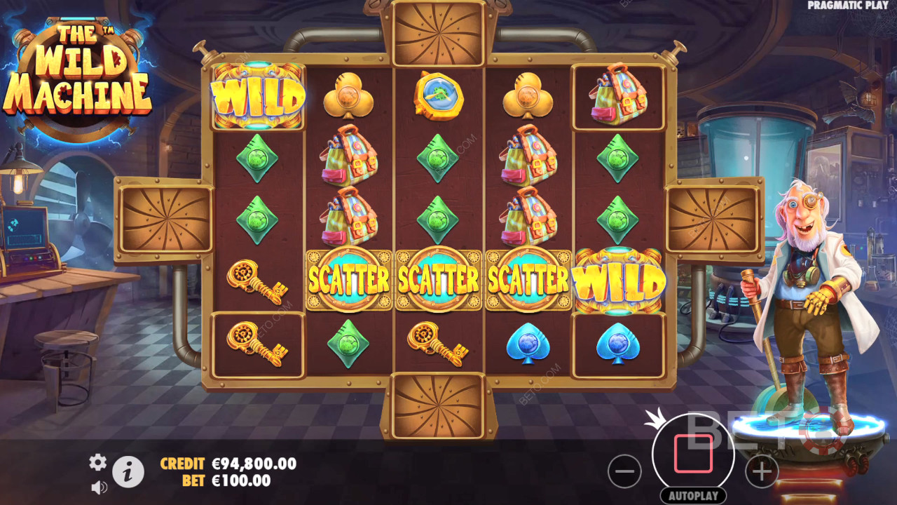 The Wild Machine Review by BETO Pokies