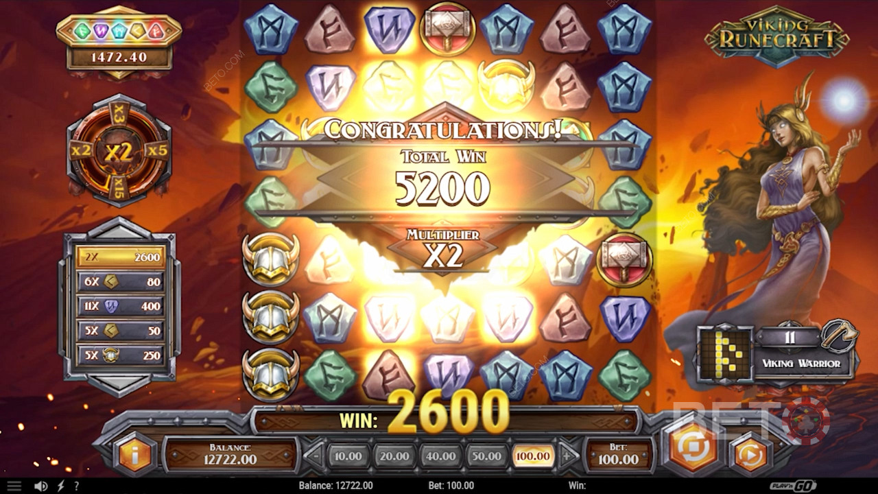 Kia ora! Freya cheers your total win and 2x Multiplier
