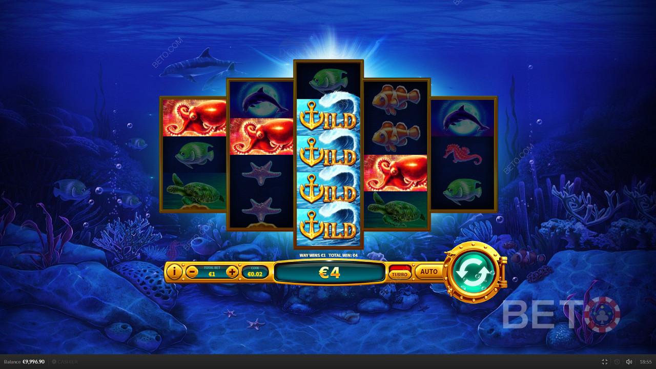 Special Wild Icons in Dolphin Delight