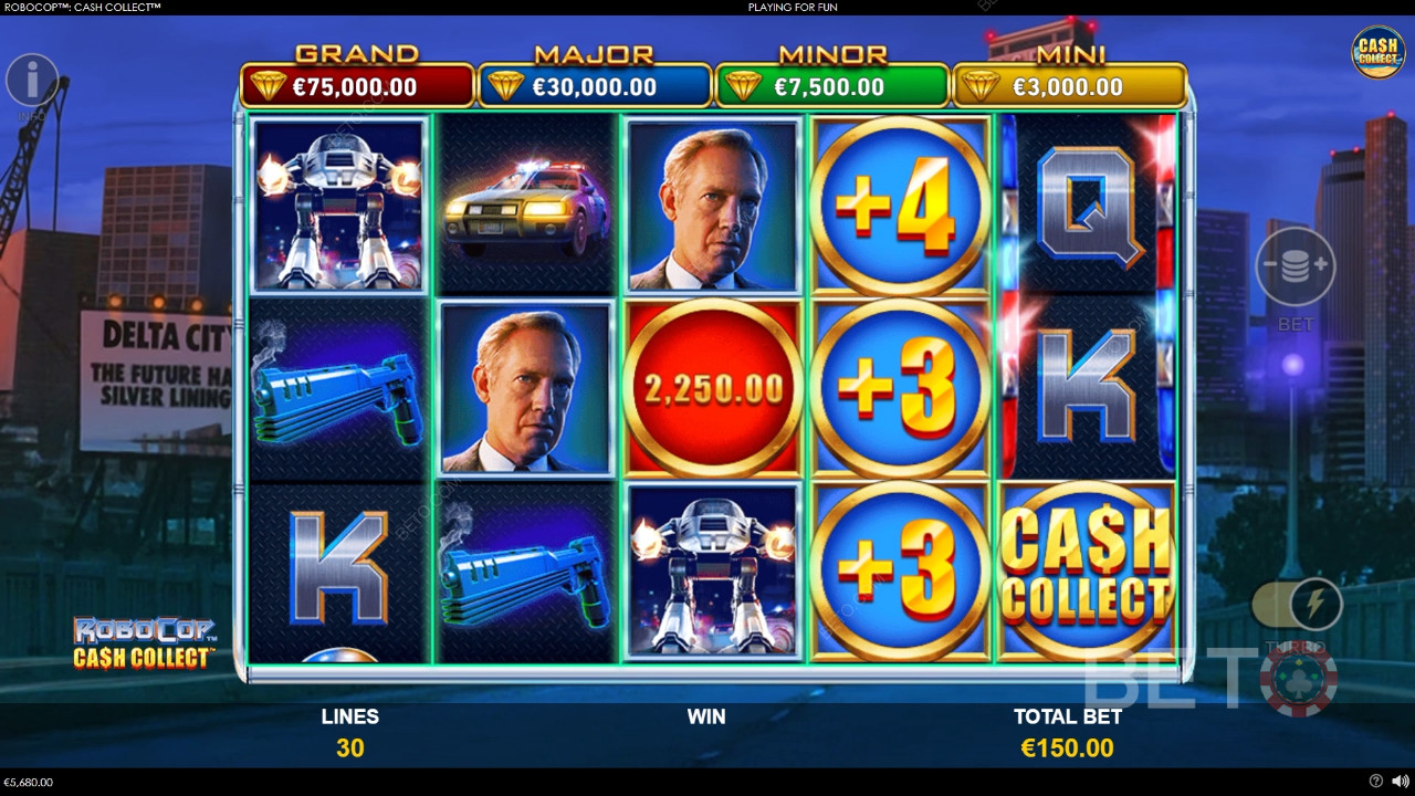RoboCop: Cash Collect Review by BETO Pokies