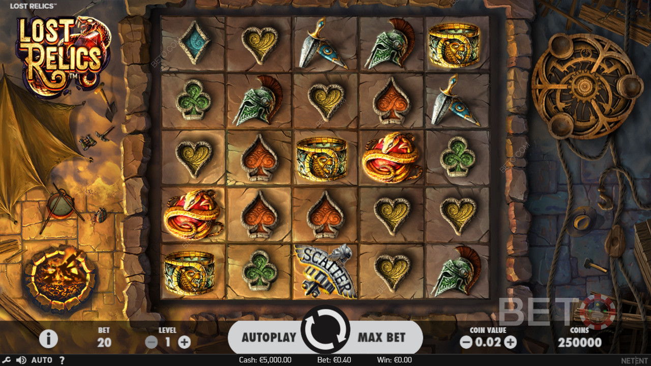 A Kiwi dig into the past with this ancient artefact pokie