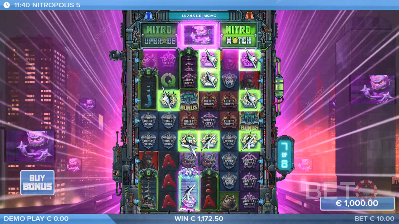 Nitropolis 5 Review by BETO Pokies