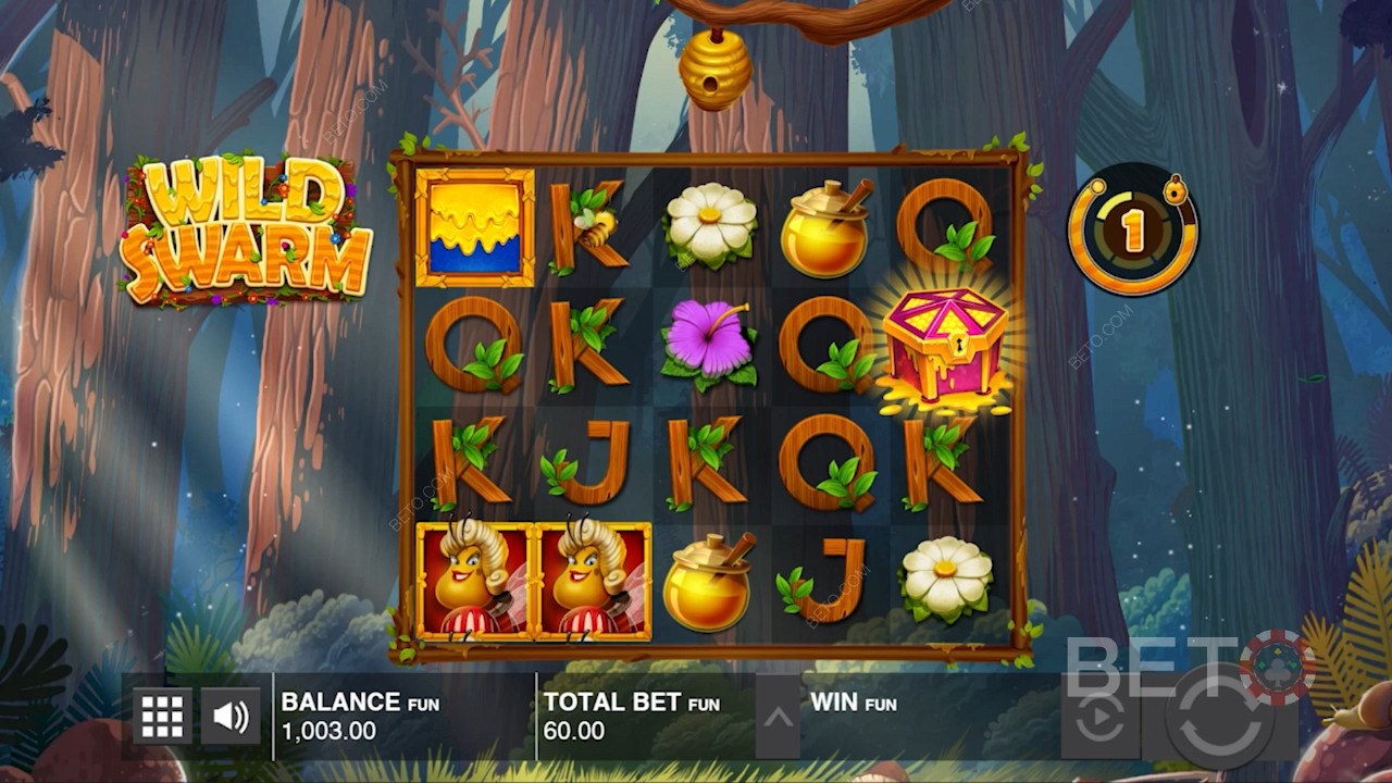 Wild Swarm pokie machine