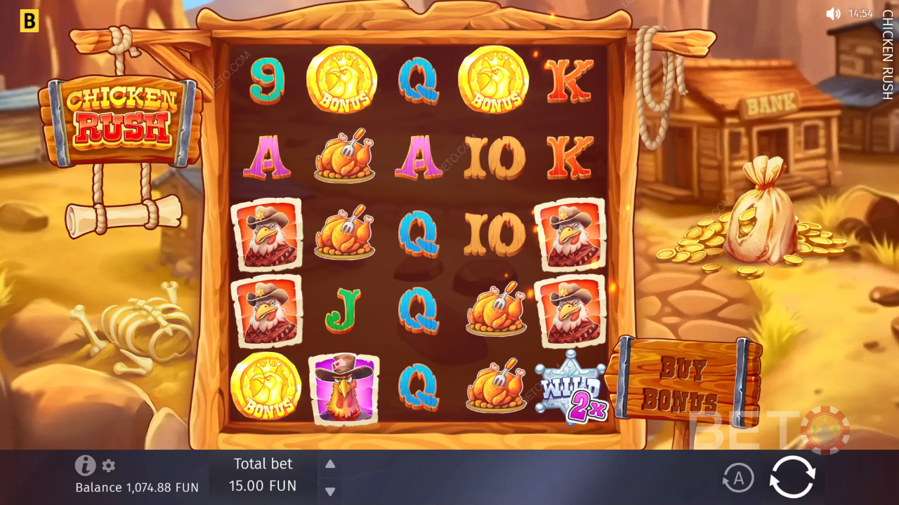 Chicken Rush Review by BETO Pokies