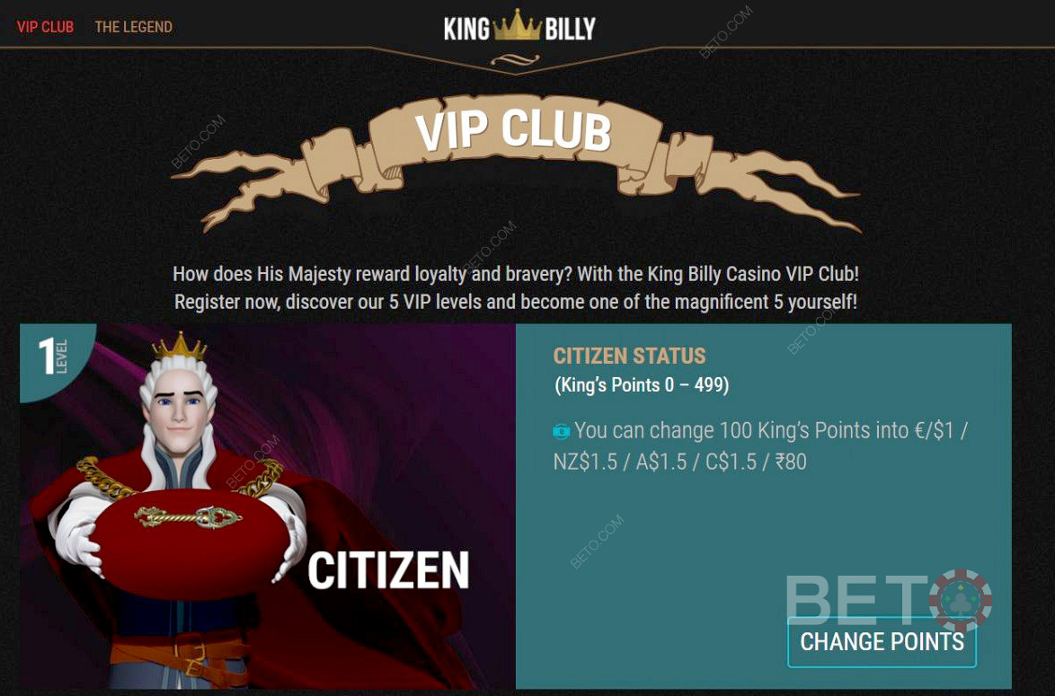 Climb the Ranks at King Billy