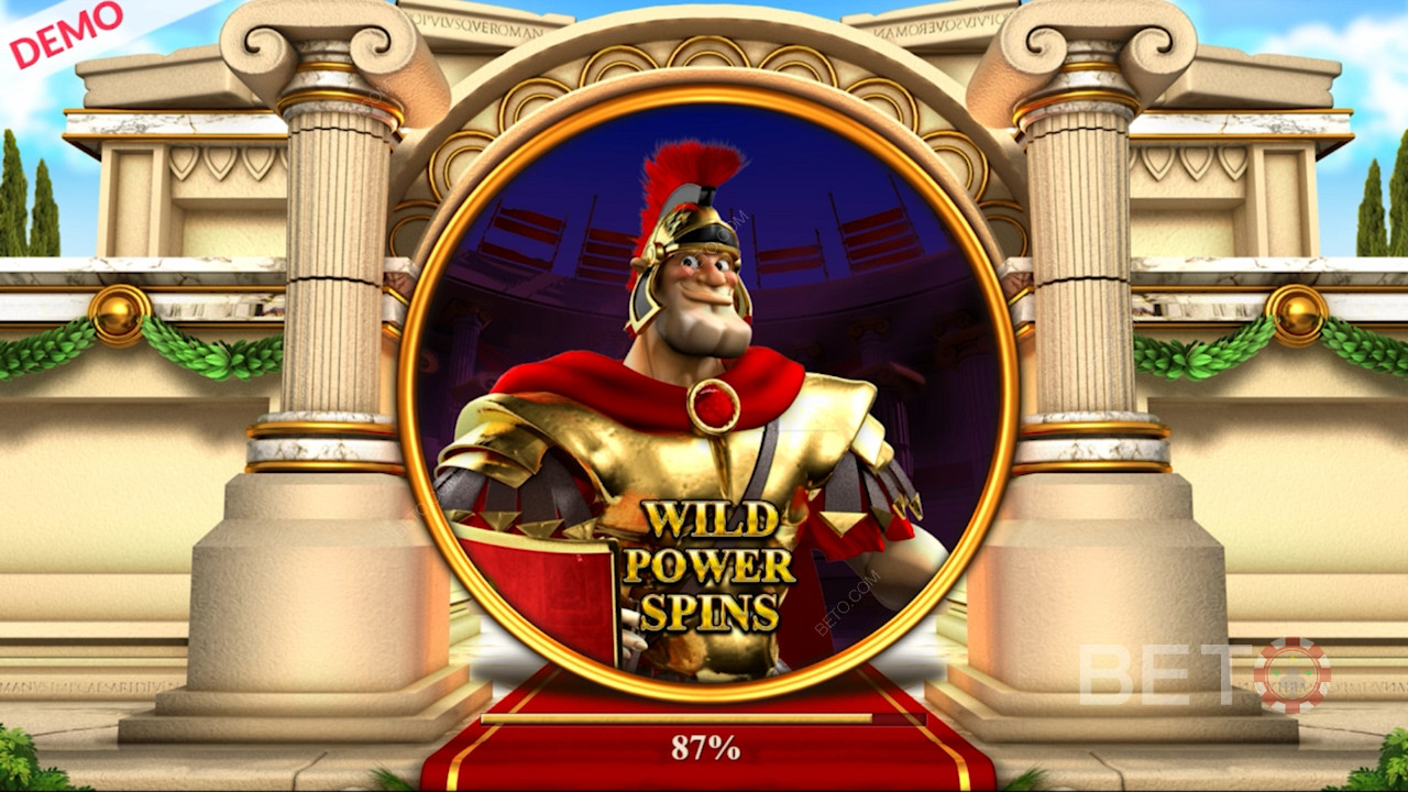 Slingo Centurion, the choice Roman-themed game by Slingo Originals