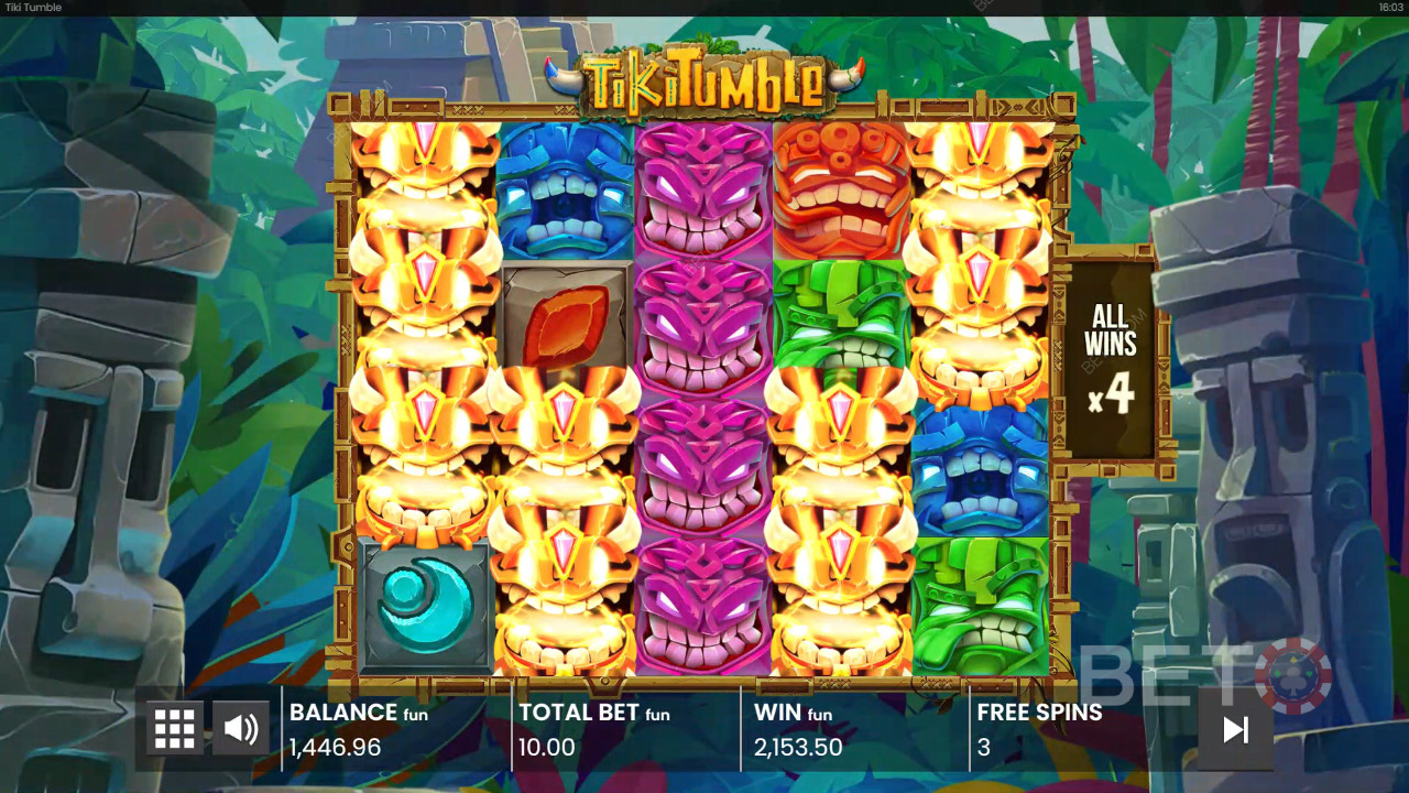 Tiki Tumble  Free Play