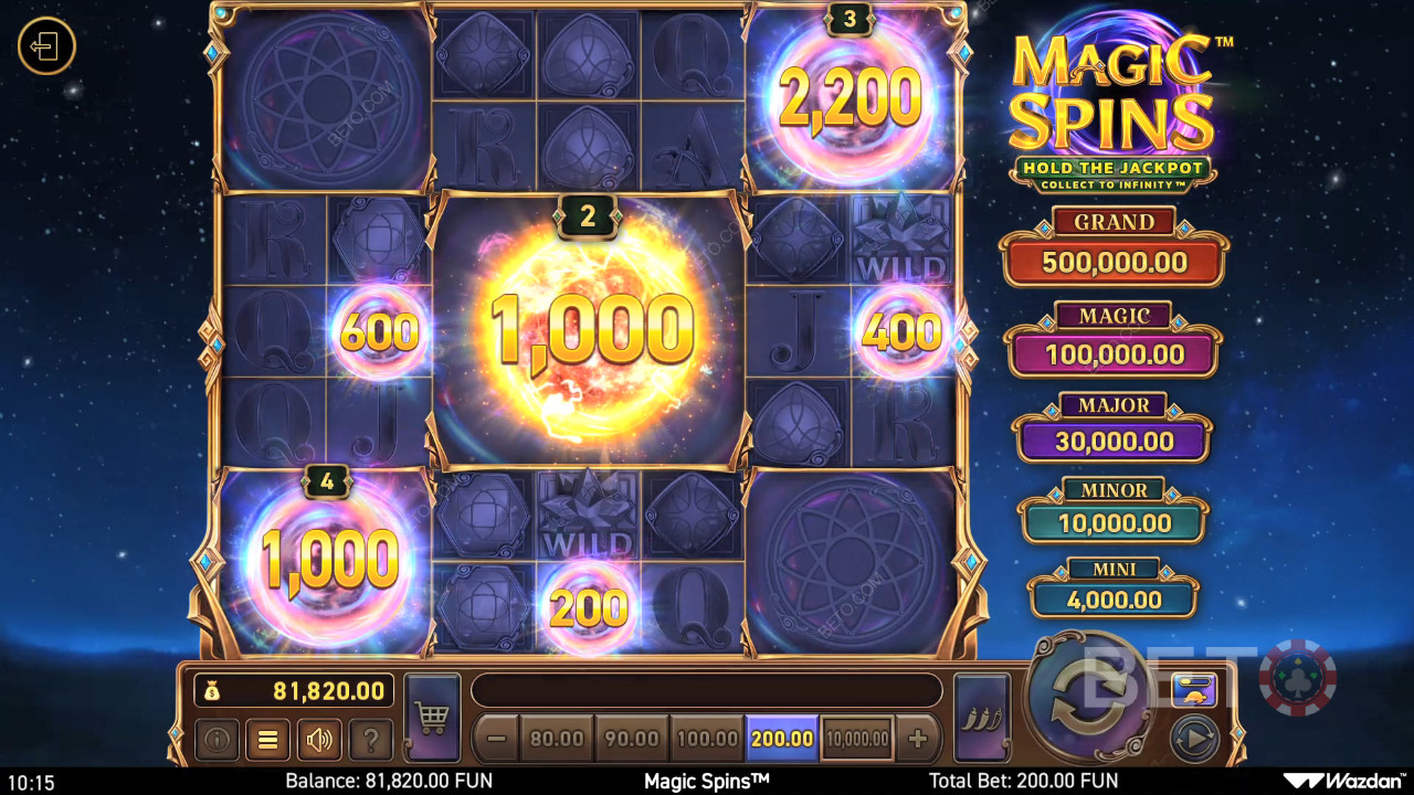 Magic Spins Review by BETO Pokies