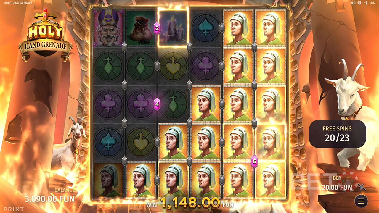 Holy Hand Grenade Review by BETO Pokies