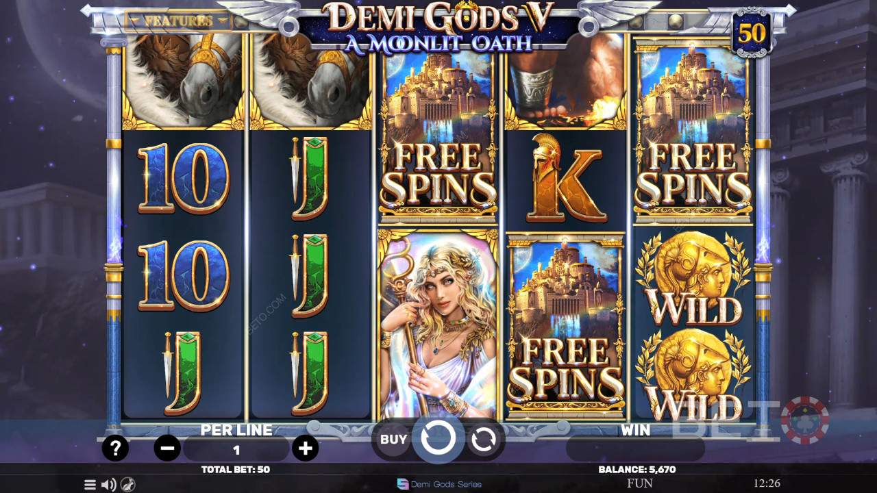 Demi Gods V – A Moonlit Oath Free Play