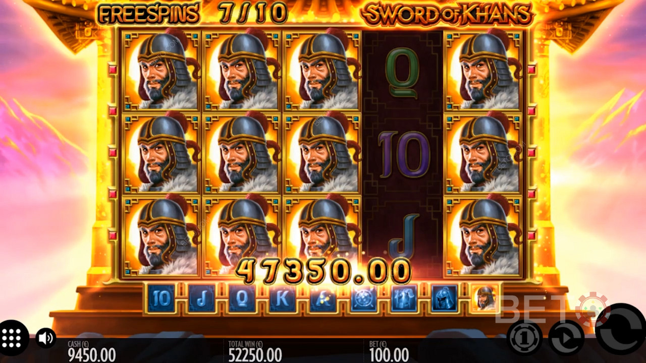 Massive winning chances in Sword Of Khans