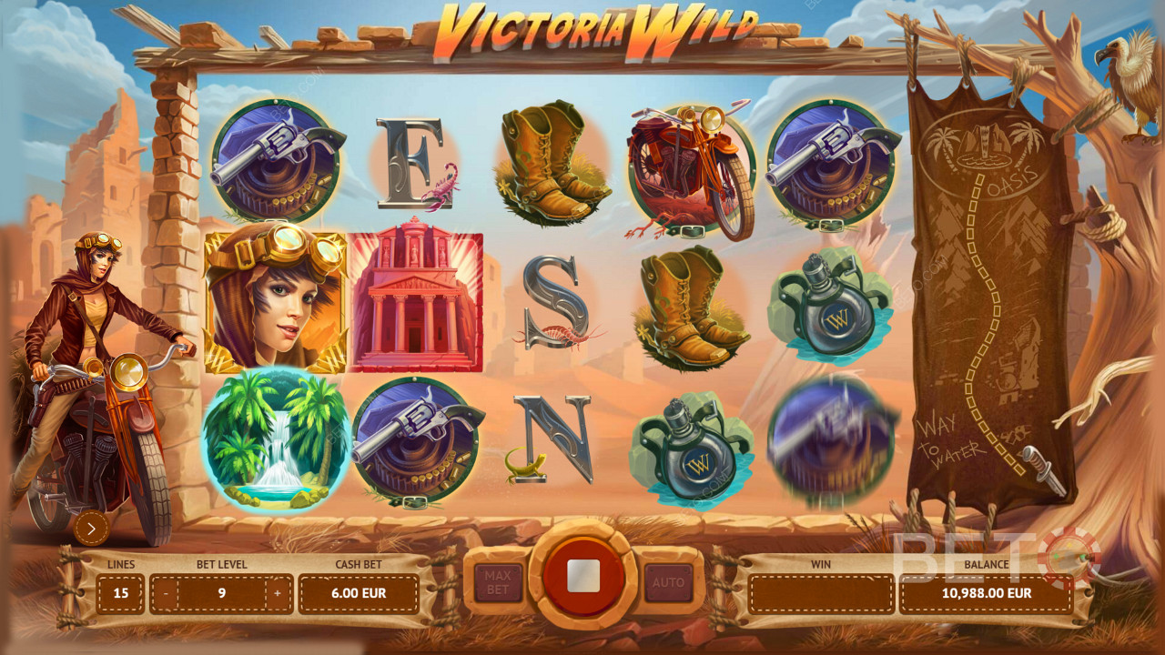 Score oasis symbols on the reels to unlock Oasis Free Spins