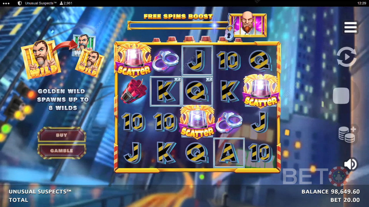 Unusual Suspects Free Play