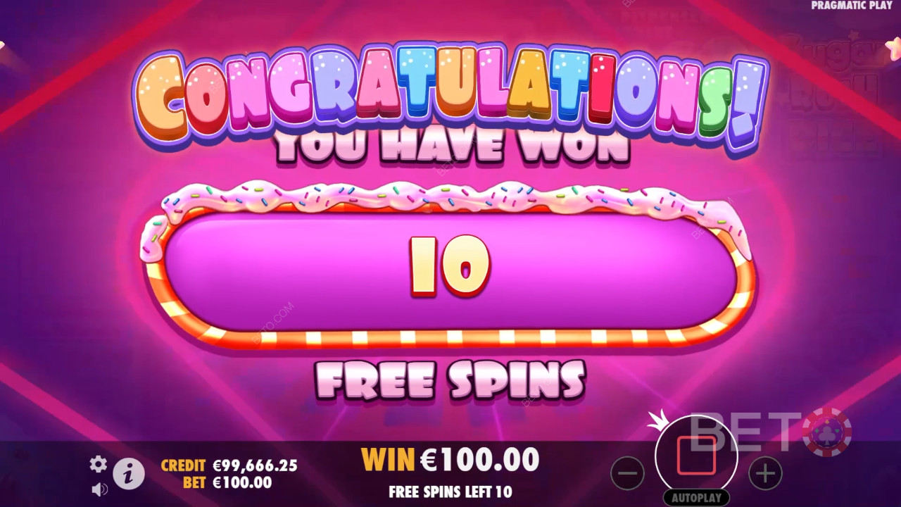 Sweet As: Sugar Rush Dice Bonus Features by Pragmatic Play