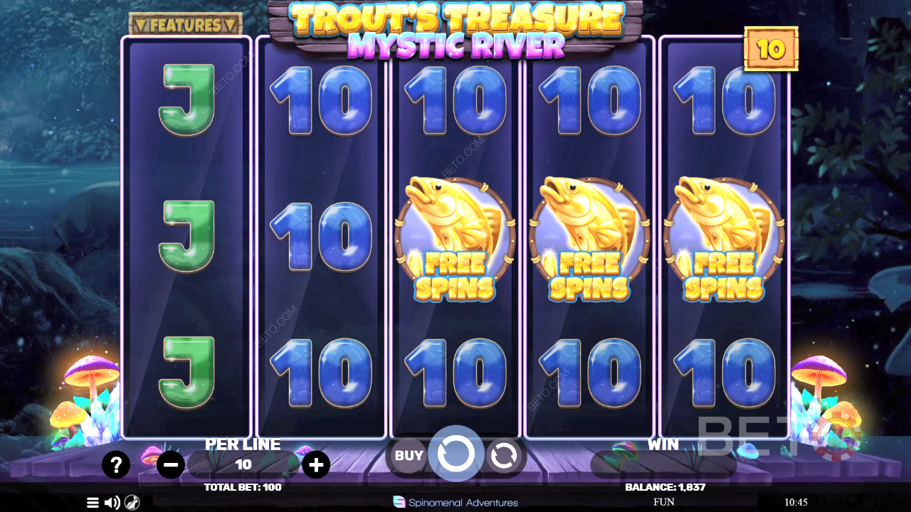 Trout's Treasure - Mystic River Free Play