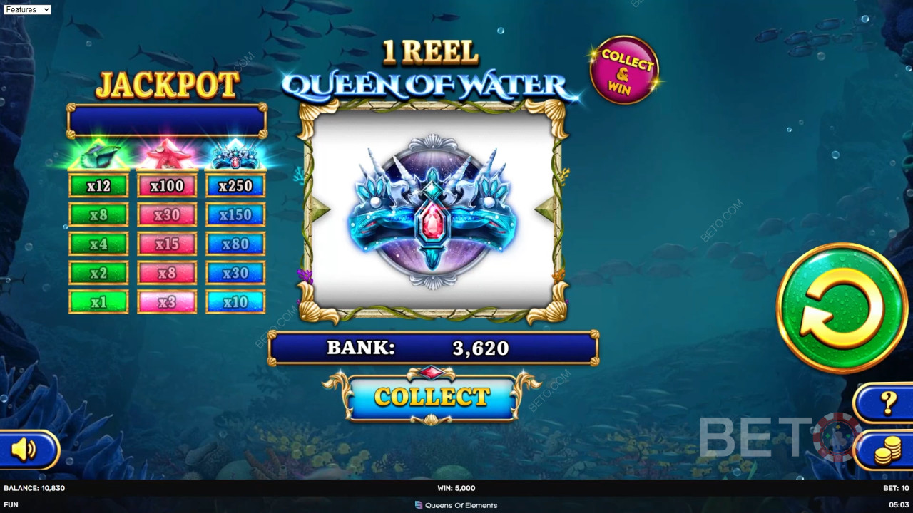 1 Reel Queen of Water Free Play