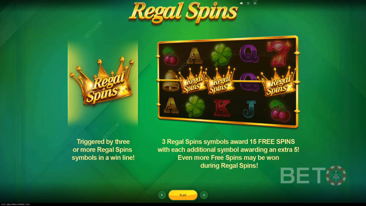 Regal Streak