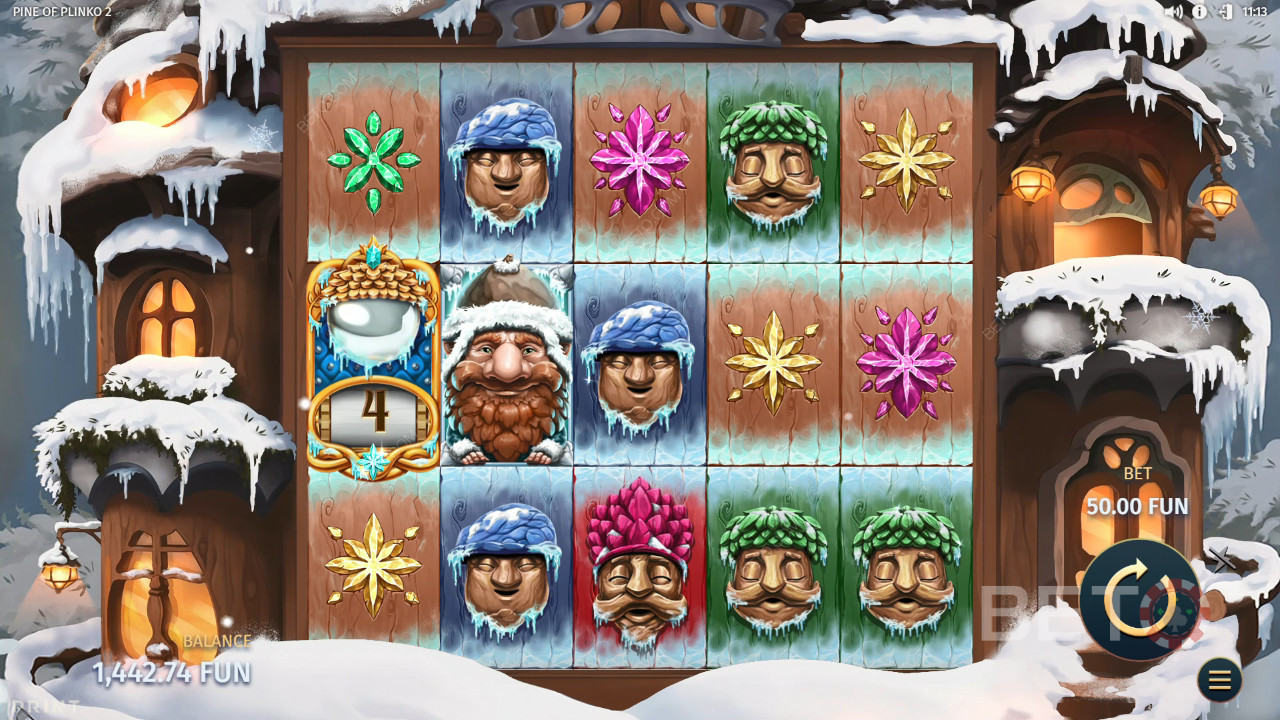 Score 20,000x Your Wager in Pine of Plinko 2 Video Pokie!